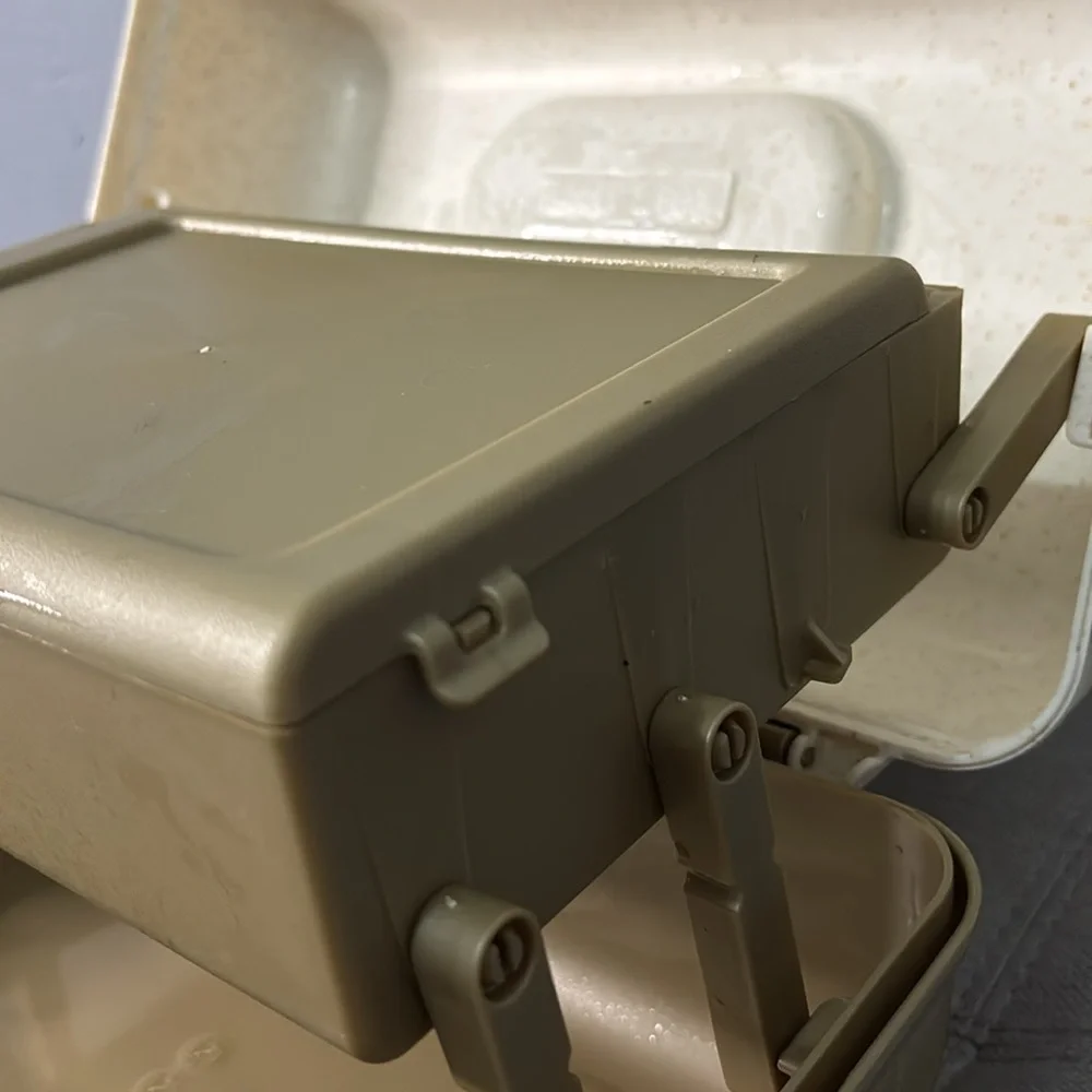Ulta Beauty Caboodles Edition Gold makeup case.